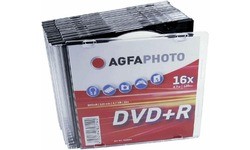 AgfaPhoto DVD+R 16x 10pk Slim Jewel Case