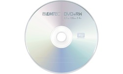 Emtec DVD-RW 4x 10pk Spindle