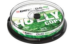 Emtec DVD-RW 4x 10pk Cake
