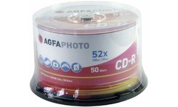 AgfaPhoto CD-R 52x 50pk Spindle