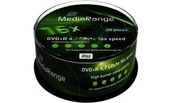 MediaRange DVD+R 16x 50pk Spindle