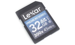 Lexar Premium SDHC UHS-I 300x 32GB