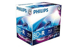 Philips BD-R 25GB 6x 10pk Jewel Case