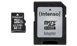 Intenso Professional MicroSDHC UHS-I 32GB + Adapter