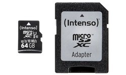 Intenso Professional MicroSDXC UHS-I 64GB + Adapter