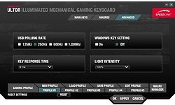 Speedlink Ultor Illuminated Mechanical Gaming Keyboard