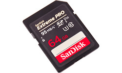 Sandisk Extreme Pro SDXC UHS-I U3 64GB (95MB/s)
