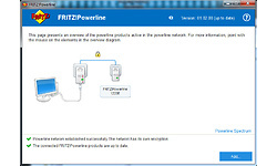 AVM Fritz!Powerline 1220E kit