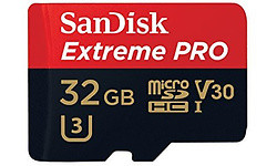 Sandisk Extreme Pro C10 V30 32GB + Adapter