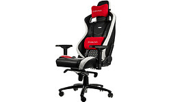 Noblechairs Epic Series Real Leather Black/White/Red