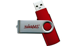 takeMS Mini Rubber 32GB Red