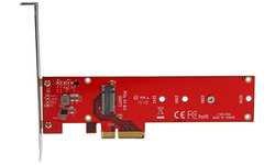 StarTech.com x4 PCI Express M.2 PCIe SSD-adapter