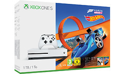 Microsoft Xbox One S 1TB White + Forza Horizon 3 + Hot Wheels