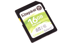 Kingston Canvas Select SDHC UHS-I 16GB