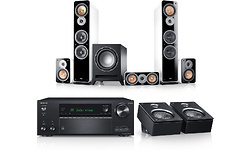 Teufel Ultima 40 Surround AVR for Dolby Atmos 5.1.2-Set Black/White