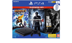 Sony PlayStation 4 Slim 1TB Black + 3 Games