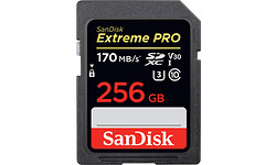 Sandisk Extreme Pro SDXC UHS-I U3 256GB
