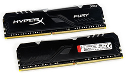 Kingston HyperX Fury RGB Black 16GB DDR4-3200 CL16 kit