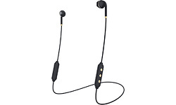 Happy Plugs Earbud Plus Wireless II, Black/Gold
