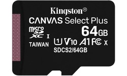 Kingston Canvas Select Plus MicroSDXC UHS-I 64GB + Adapter