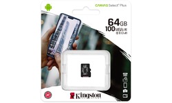 Kingston Canvas Select Plus MicroSDXC UHS-I 64GB