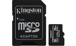 Kingston Canvas Select Plus MicroSDHC UHS-I 16GB + Adapter 3-pack