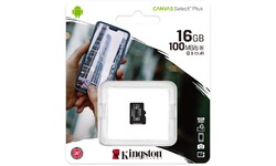Kingston Canvas Select Plus MicroSDHC UHS-I 16GB