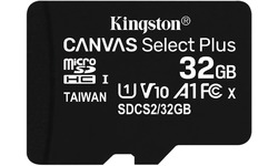 Kingston Canvas Select Plus MicroSDHC UHS-I 32GB + Adapter