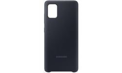 Samsung Galaxy A51 Silicone Back Cover Black