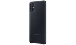 Samsung Galaxy A51 Silicone Back Cover Black