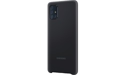 Samsung Galaxy A71 Cover Silicone Cover Black