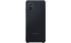 Samsung Galaxy A71 Cover Silicone Cover Black