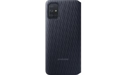 Samsung S View Wallet Cover Galaxy A71 Black