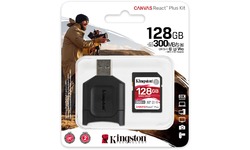 Kingston Canvas React Plus SDXC UHS-II 128GB + USB Reader