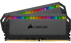 Corsair Dominator Platinum RGB Black 32GB DDR4-3200 CL16 kit (CMT32GX4M2Z3200C16)