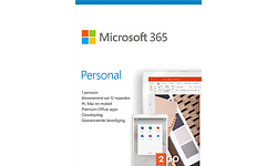 Microsoft Office 365 Personal 1-user 1-year (EN)
