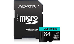 Adata Premier Pro MicroSDXC UHS-I V30 64GB + Adapter