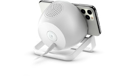 Belkin BoostCharge Wireless Charging Stand + Speaker White