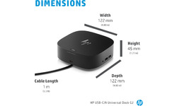 HP USB-C G5 Dock Black