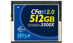 Wise CFast 2.0 Card 3500x 512GB Blue