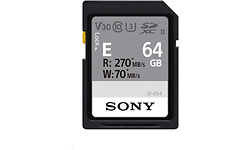 Sony E Series SDXC UHS-II U3 V30 64GB