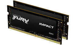 Kingston Fury Impact Black 16GB DDR4-2666 CL15 Sodimm kit
