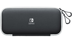Nintendo Switch & Nintendo Switch OLED Case + Screen Protectors Black/White
