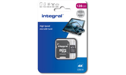Integral MicroSDXC UHS-I U3 128GB + Adapter