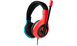 BigBen Stereo Gaming Headset V1 Nintendo Switch Neon Red/Blue