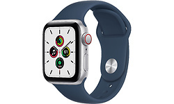 Apple Watch Nike SE 4G 40mm Silver Sport Band Blue