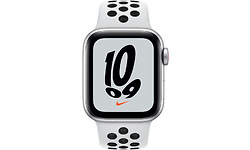 Apple Watch Nike SE 4G 40mm Silver Sport Band White