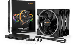 Be quiet! Light Wings PWM 140mm 3-pack Black