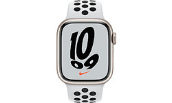 Apple Watch Nike Series 7 4G 41mm White Sport Band Aluminium