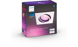 Philips Hue Centura Recessed Spot White & Color Square White 1-pack